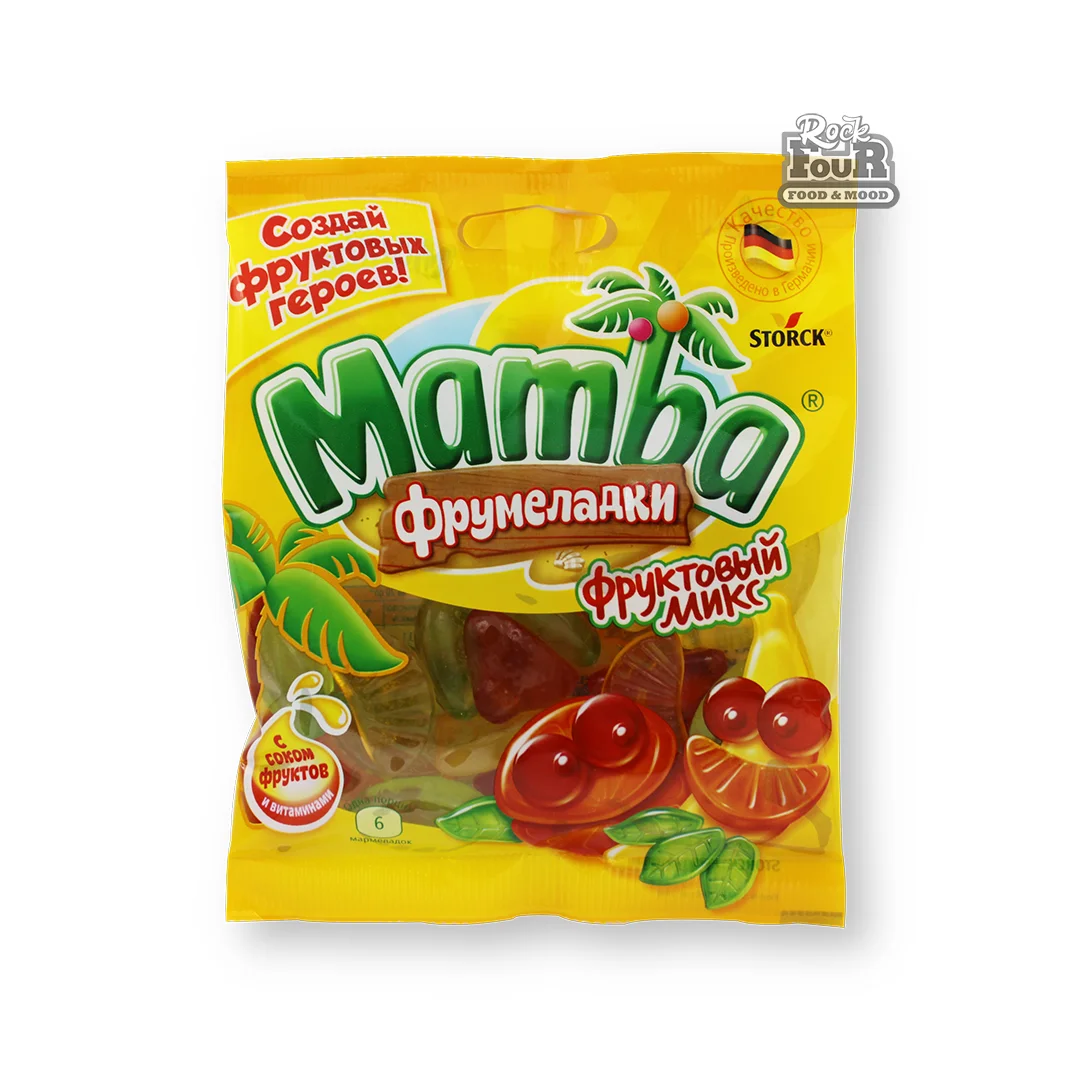 Դոնդողանման կոնֆետներ «Mamba Մրգային Միքս» 72գ